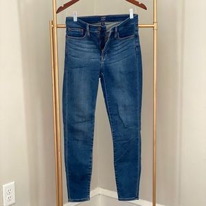 J. Crew High Rise Skinny Jeans